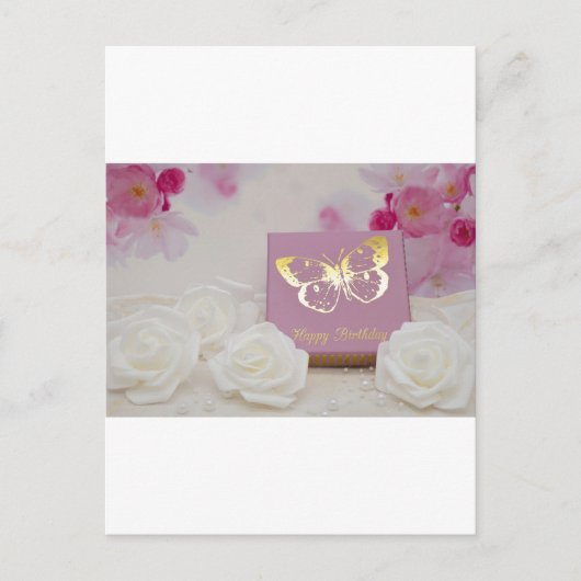 Happy Birthday Holiday Briefkaart (Voorkant)