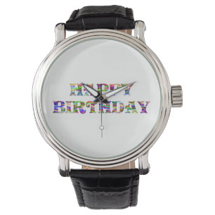 Happy Birthday Horloge
