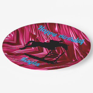 Happy Birthday Horse Hunter Jumper Equestrian Papieren Bordje