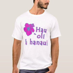 Happy Birthday in Hawaiian T-shirt