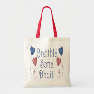 Happy Birthday in het Iers Gaelic Tote Bag