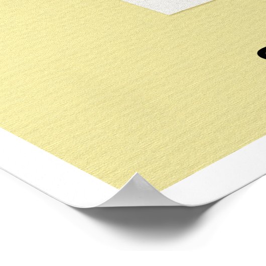 Happy Birthday in het Japans Poster (Hoek)