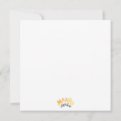 Happy Birthday in Rainbow Quirky Font Kaart (Achterkant)