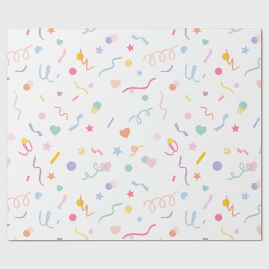 HAPPY BIRTHDAY-inpakpapier Cadeaupapier (Vlak)