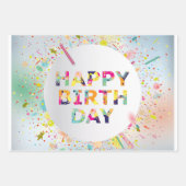 Happy Birthday Inpakpapier Vel (Voorkant 3)