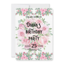 Happy Birthday Invitation