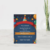 Happy Birthday Invite (Voorkant)