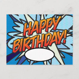 Happy Birthday je Bubble Bubble Briefkaart