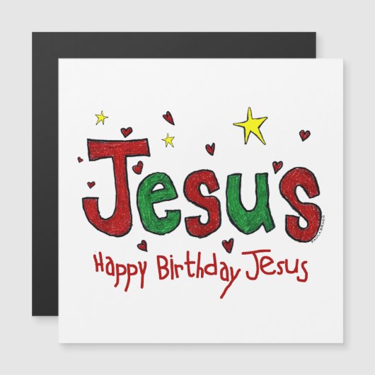 Happy Birthday Jesus (Voorkant / Achterkant)