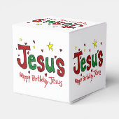Happy Birthday Jesus Bedankdoosjes (Achterkant)