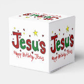 Happy Birthday Jesus Bedankdoosjes (Achterkant)