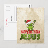 Happy Birthday Jesus Briefkaart (Voorkant / Achterkant)