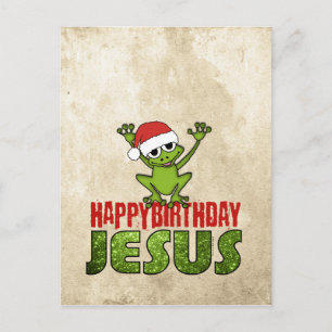 Happy Birthday Jesus Briefkaart