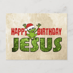 Happy Birthday Jesus Briefkaart