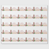 Happy Birthday Jesus Cadeaupapier (Vlak)