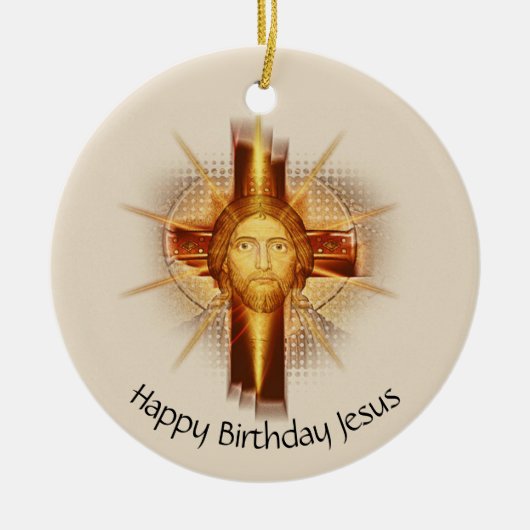 Happy Birthday Jesus Ornament (Voorkant)