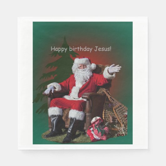 HAPPY BIRTHDAY JESUS SERVETTEN (Voorkant)