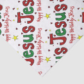 Happy Birthday Jesus Tissuepapier (Detail)
