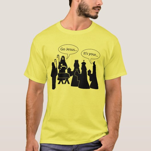 Happy Birthday, Jezus T-shirt (Voorkant)