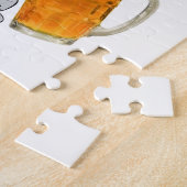 Happy Birthday Jigsaw Puzzle Beer Legpuzzel (Zijkant)