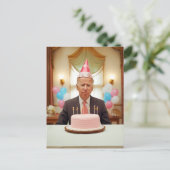 Happy Birthday Joe Briefkaart (Staand voorkant)