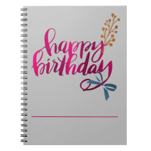 Happy Birthday Journal Notitieboek