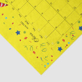 Happy Birthday June 2022 Tissue Paper Tissuepapier (Detail)