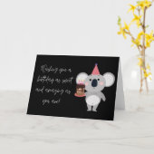 Happy Birthday Kaart (Gele Bloem)