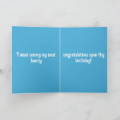 Happy Birthday Kaart (Binnen)