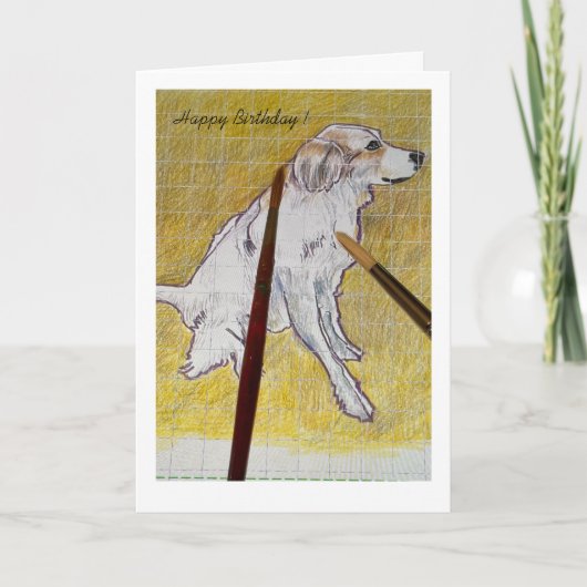 Happy Birthday Kaart (Voorkant)