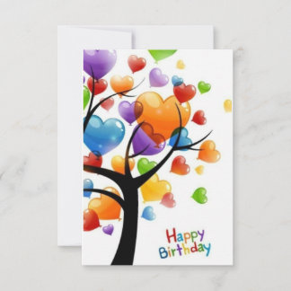 Happy Birthday-kaart
