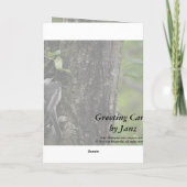 Happy Birthday Kaart (Achterkant)