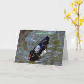 Happy Birthday Kaart (Gele Bloem)