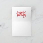 Happy Birthday Kaart (Binnen)