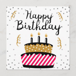 Happy Birthday Kaart