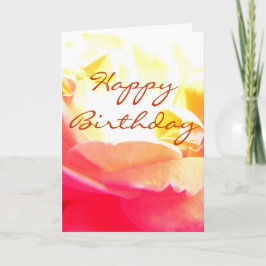 Happy Birthday Kaart