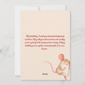 HAPPY BIRTHDAY KAART (Achterkant)