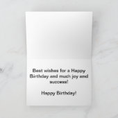 Happy Birthday Kaart (Binnen)