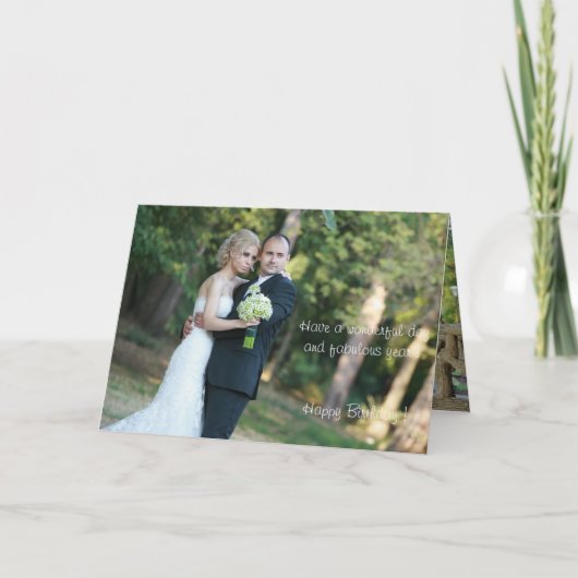 Happy Birthday Kaart ! (Voorkant)