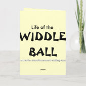 Happy Birthday Kaart (Achterkant)