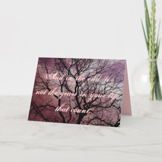 Happy Birthday Kaart (Voorkant)