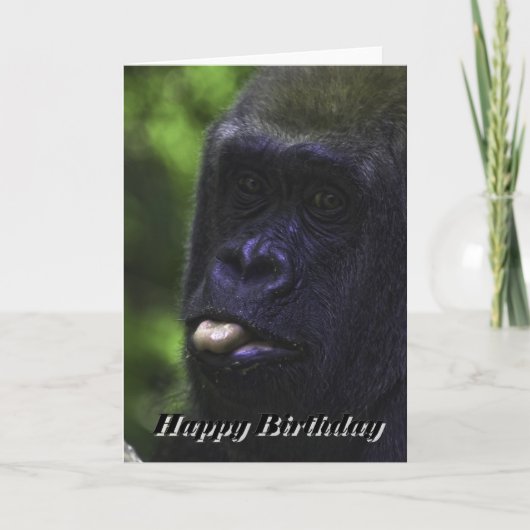 Happy Birthday Kaart (Voorkant)