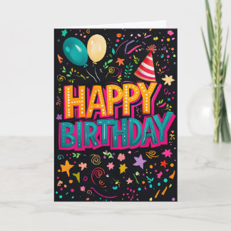 Happy Birthday Kaart