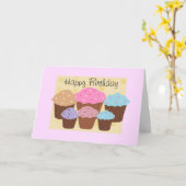 Happy Birthday Kaart (Gele Bloem)