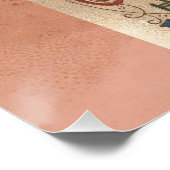  Happy Birthday Kaart Artwork Perfect Poster (Hoek)