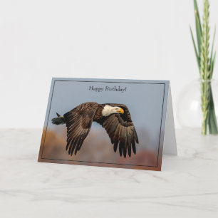 Happy Birthday Kaart Bald Eagle
