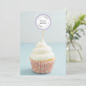 Happy Birthday-kaart Bedankkaart (Staand voorkant)