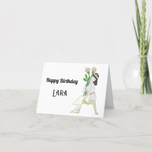 Happy Birthday-kaart Bedankkaart
