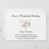 Happy Birthday-kaart Feestdagenkaart (Voorkant)