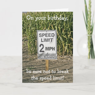 Happy Birthday Kaart-Get in Gear Kaart